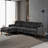 L-Shaped Sofa with Padded Cashmere: Multi-functional Design, Modern Luxury Appearance-1063089020