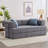78.5" Convertible Sleeper Sofa Modular Floor Couch Foldable Funton - No Assembly Needed-2055505058