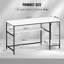 Metal Base Computer Desk-203433855