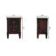 Table de chevet Spindle Winewood