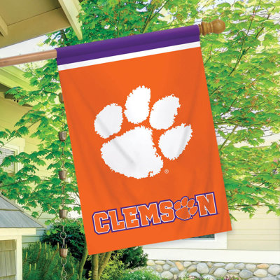 Clemson Tigers NCAA Licensed House Flag