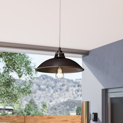 Luminaire suspendu d'extérieur 1 lumière Cho