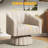 Upholstered Oversize Swivel Armchair-25546019