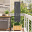  Garden Privacy Screen Olive Green 32 X 140 Cm Cold-Rolled Steel-561749696-561749711