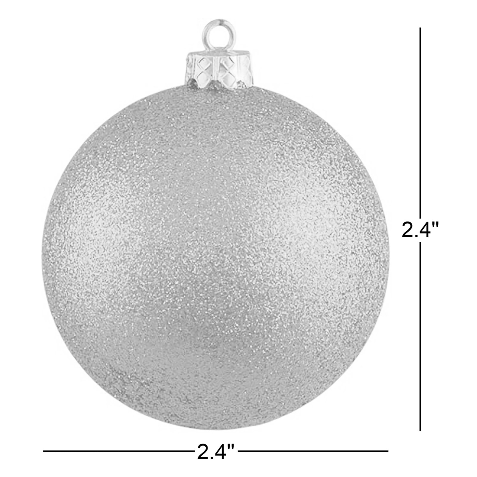 Mercury Row® 2" Shatterproof Bauble, Emerald