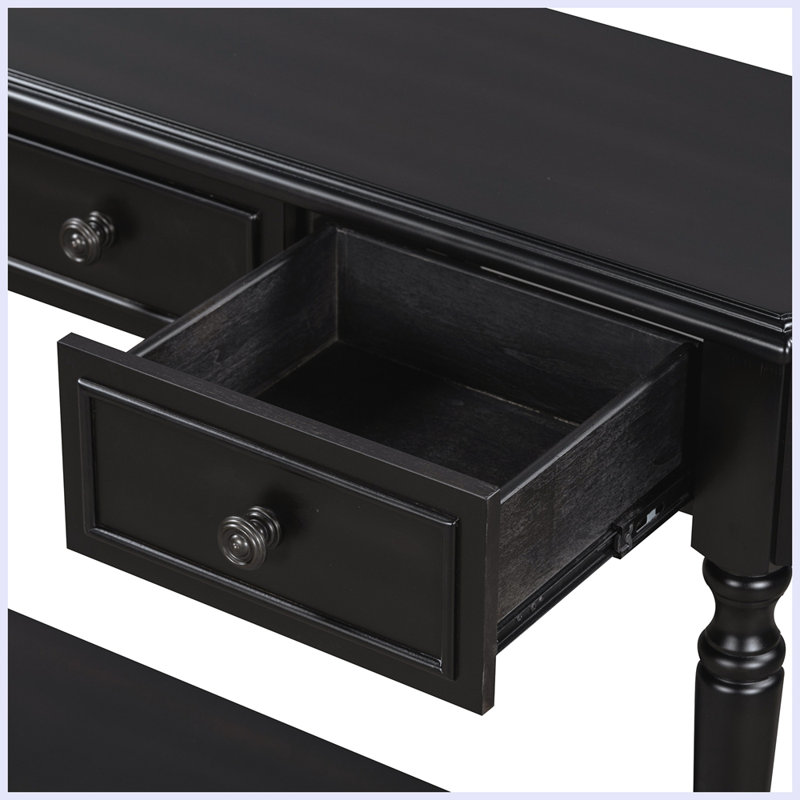 Console Roshawna 52, Espresso, Espresso, H 33,5 po x l 52 po x P 13 po