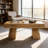 Spacious Wooden Coffee Table with Sturdy Design