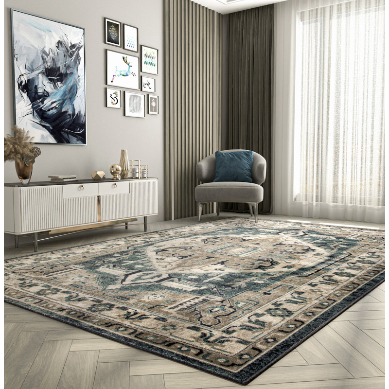 Wool Indoor / Outdoor Rug, Rectangle 5' x 8'
