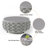 4-Person Outdoor Sofa Set with Arm Chairs, Woven Rope Design & Faux Marble Coffee Table, Waterproof Patio Seating Group-2069905450-2069905444