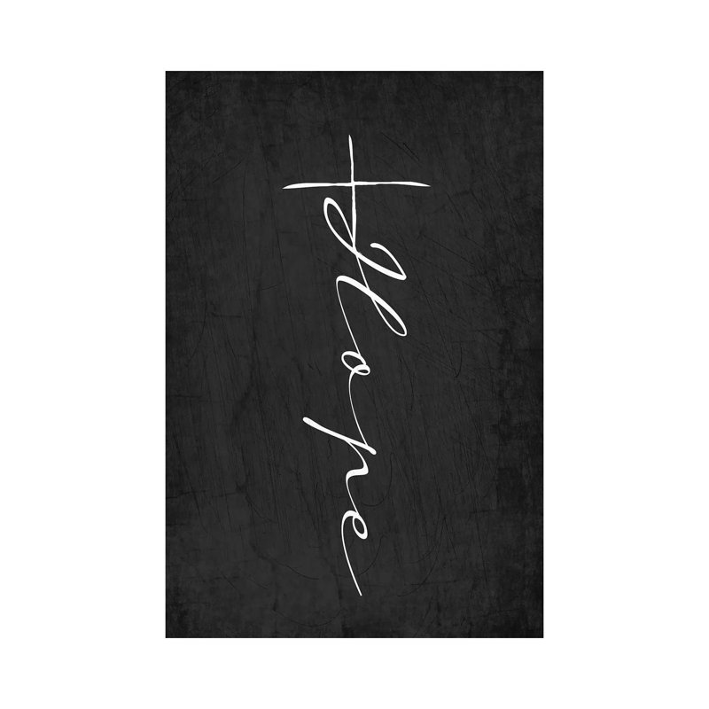 Hope Cross by Kimberly Allen - Print on Canvas, Wrapped Canvas, 152.4cm H x 101.6cm W x 3.81cm D