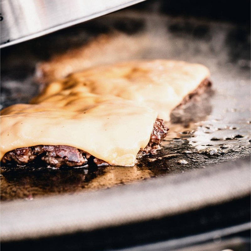 Kamado Joe® Classic Joe Half Moon Cast Iron Reversible Griddle
