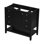 Meuble-lavabo 36 po sans lavabo, base d'armoire seulement, une armoire et trois tiroirs