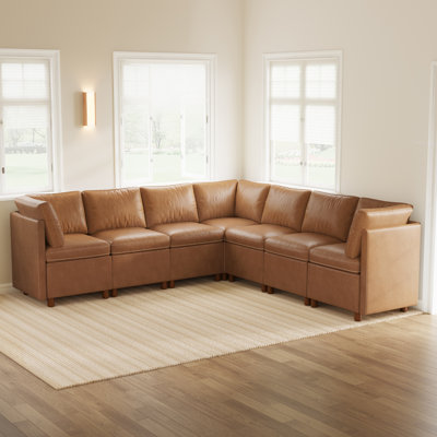 Modular Corner Dining Banquette with Storage, 7-Person Upholstered Dining Bench, Scratch-Resistant Faux Leather with 3 Corner Seats