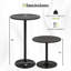 Table de bistrot ronde Mahnomen de 39,4 pouces avec socle sur pied, pour Ã®lot de cuisine ou bar Ã  domicile-1097354641-1151192129-1182487115