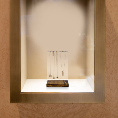 Teton 12 Hook Acrylic Jewellery Stand
