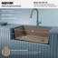 Évier de cuisine à simple cuve en composite 31 3/4 po x 19 1/4 po Karran-35699362