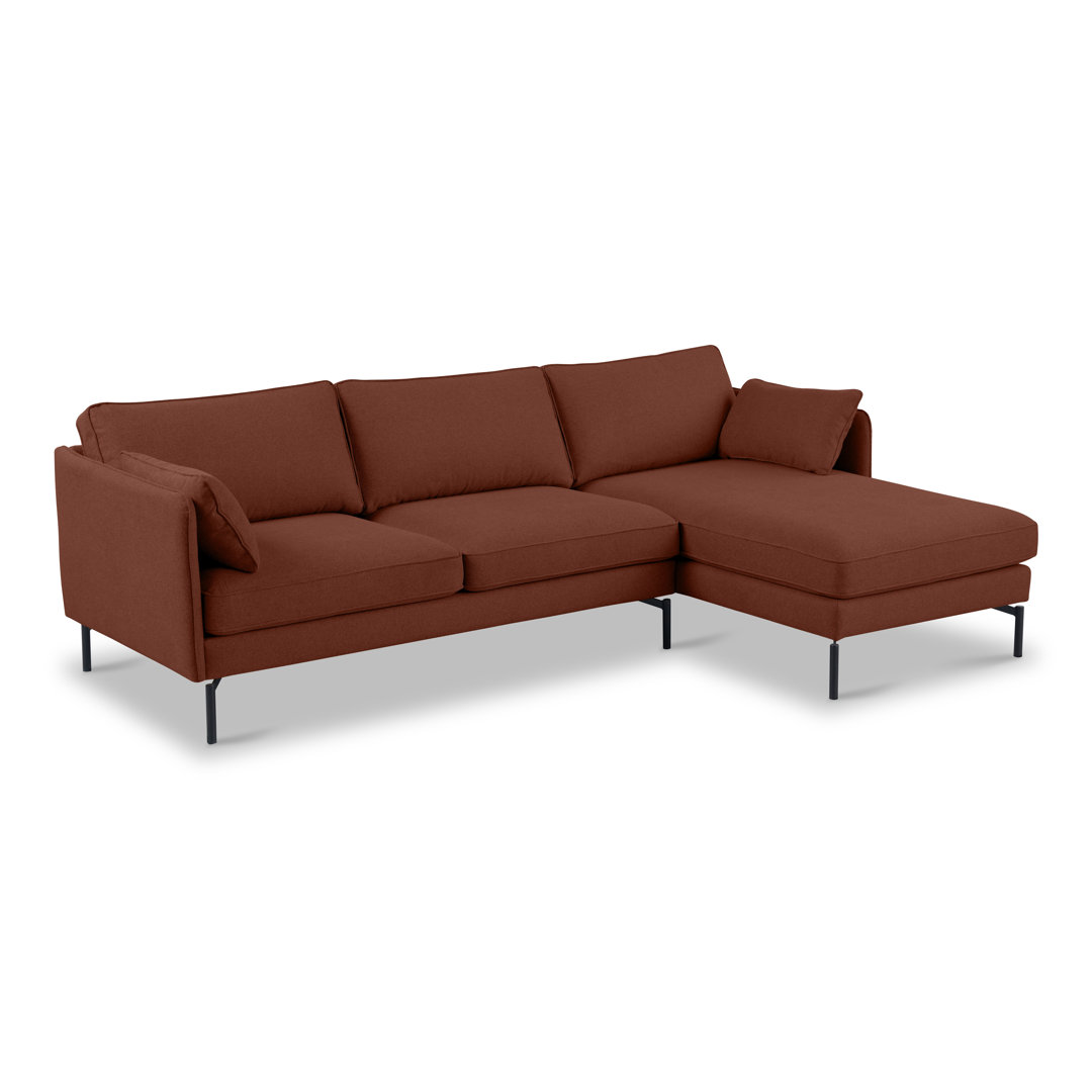 Corentine 2,5-Sitzer-Ecksofa mit Chaiselongue