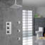 Robinet de lavabo en chrome poli avec cartouche en céramique et installation facile