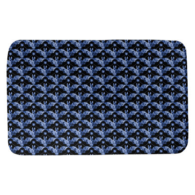 Tapis pour salle de bain arc-en-ciel Leffel