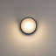 UltraBeam 6 Watt LED Round Outdoor LED Wall Light With Eyelid - 150mm Diameter-135318341