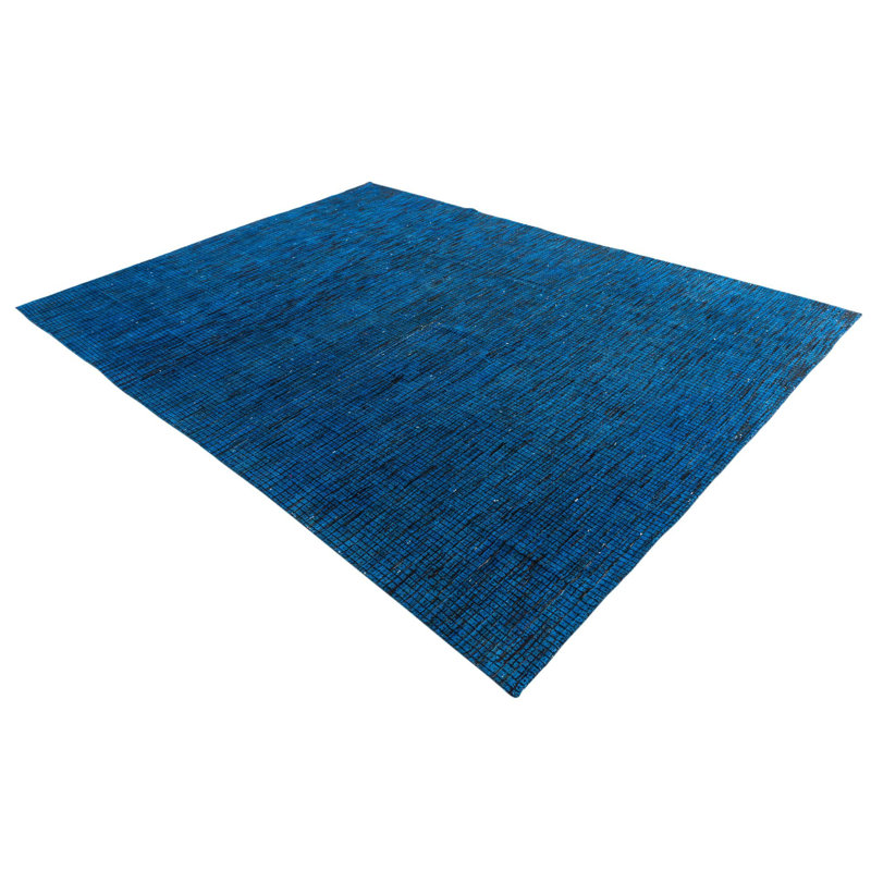 Tapis bleu 8 x 11 Parra