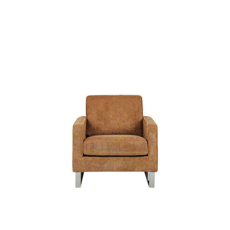 Remley Upholstered Armchair, Mustard