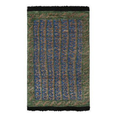 Burano Hand Knotted Wool Geometric Area Rug