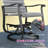 Outdoor Gray Wicker Rattan Swivel Chair Set with 360° Motion and Durable Steel Frame for Patio Comfort-186708763