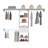 250 Closet System British, Bedroom, White-28572475
