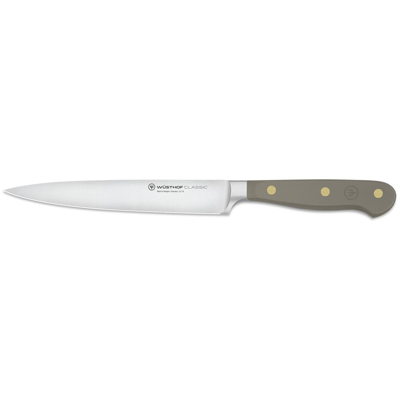 Couteau utilitaire dentelé 5 po Wimalhaus, Velours huître