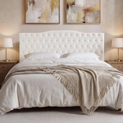 Aveigha Arched Upholstered Headboard