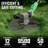 12Inch 20V String Trimmer, 4.0Ah Li-Ion Battery Powered Grass Cutter With Auto Line Feed, 2 In 1 Lawn Edger And Weed Trimmer With 2Pcs Grass Trimmer Spool Line