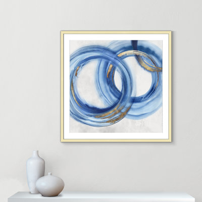 «Blue Cosmic Cascade I» par Emma Peal
