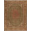 Antique One-of-a-Kind Rectangle 9'6" X 12'7" Hand Knotted Area Rug