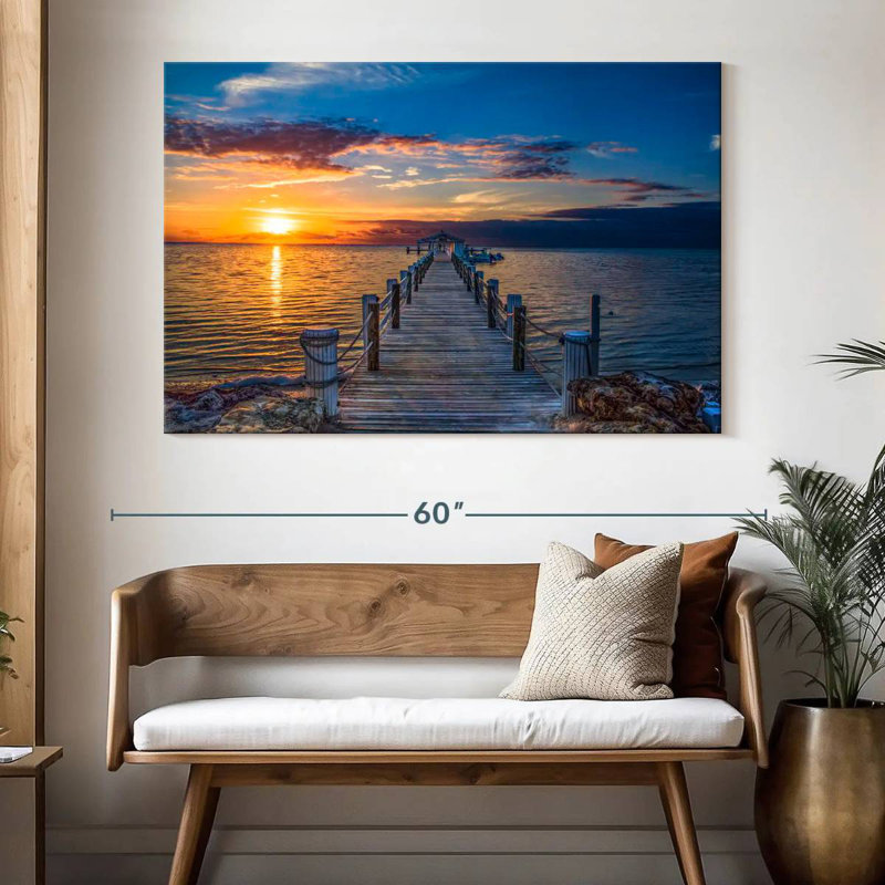 Aletra Islamorada Jetty, 34" H x 51" W