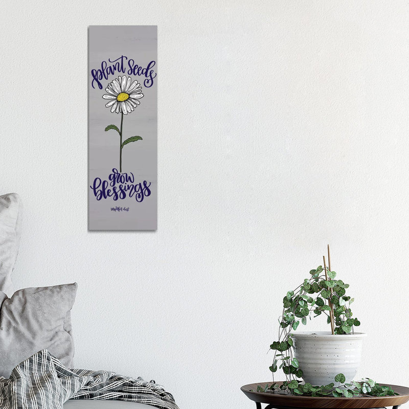 Plant Seeds by Imperfect Dust - Wrapped Canvas Panoramic Print, 30.48 cm H x 91.44 cm W x 1.91 cm D