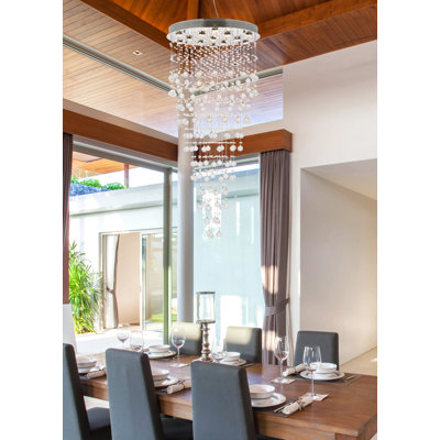 Deidamia 13 - Light Dimmable Tiered Chandelier