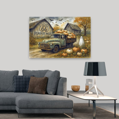 Route 66, art contemporain automnal