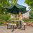 6 - Person Patio Dining Set Umbrella Hole Included Round Table