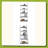 5-Tier Shelves,Bookshelf, Storage Rack, Bookcase With Rubber Wood Frame-181972842