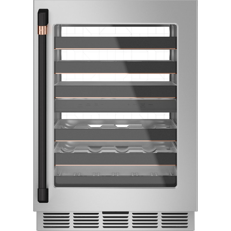 Undercounter Refrigerator Bar Pull, Flat Black