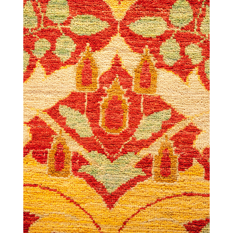 Arts & Crafts One-of-a-Kind 7' 10" X 10' 2" Hand Knotted Area Rug
