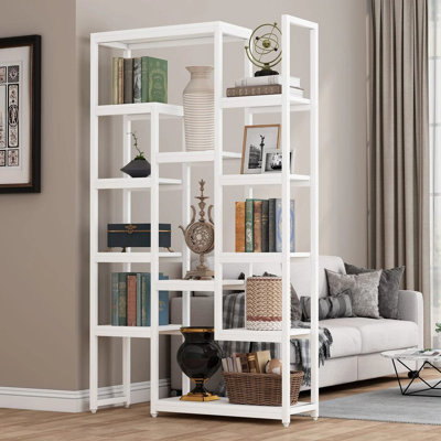 Antorria 180 cm H x 100 cm W Geometric Bookcase
