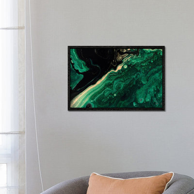 Emerald Marble - Print on Canvas