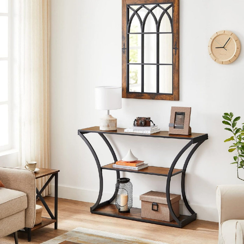 120 cm W Synthetic Laminate Top Console Table