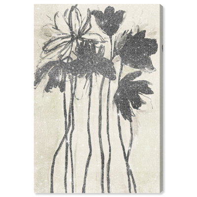 Flower Abstract Studio Graphic Art Canvas