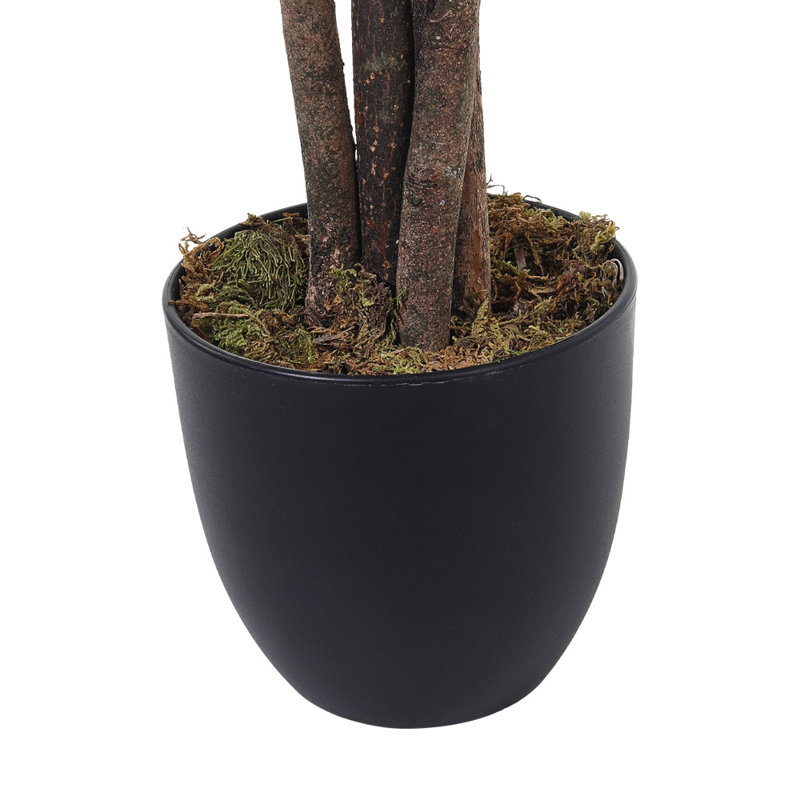 120cm Faux Olive Tree Tree in Freestanding