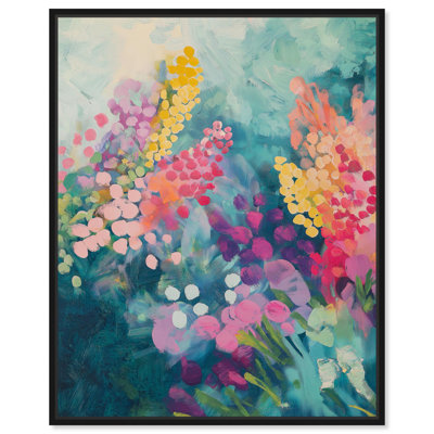 Motif floral sur toile à motif de branches animées par Art Remedy