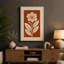 Daisy Linocut Botanical - Wrapped Canvas-33311509-33311519
