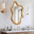 Irregular Shaped Wall Mirror